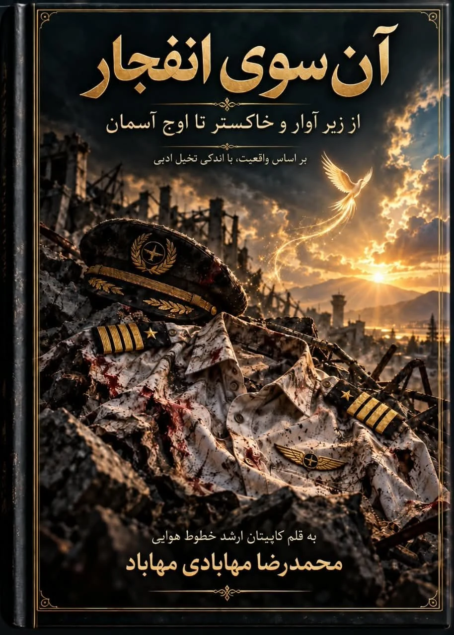 جلد کتاب آن سوی انفجار